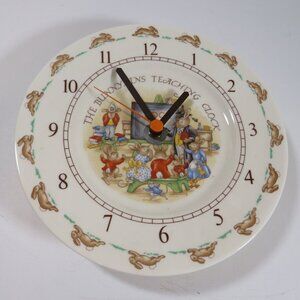 Bunnykins Royal Doulton Teaching Clock Tableware Ltd 1936 WORKS